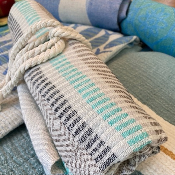 Sensitive Skin Organic Cotton Travel Throw Wrap Swim Sarong Multifunctional NEW! - Picture 2 of 16